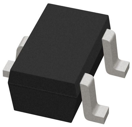Nexperia Transistor, PNP Simple, -100 MA, -45 V, SOT-323 (SC-70), 3 Broches