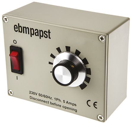 Ebm-papst REE Series Fan Speed Controller, 230 V Ac, 10A Max, Variable