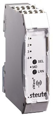 Steute Fernsteuerungsbasisstation Empfänger 868.3MHz 4-Kanäle 250V Ac, 22.6 X 69.5 X 85mm