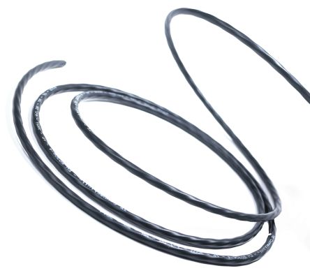 TE Connectivity 100E Series White 0.5 Mm² Hook Up Wire, 19/0.18 Mm, 1.5m, Polymer Insulation