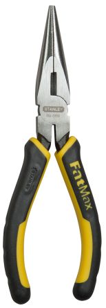 Stanley FatMax Long Nose Pliers, 160 Mm Overall, Straight Tip