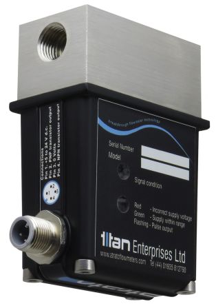 Atrato Series Ultrasonic Flow Meter For Liquid, 0.03 L/min Min, 5 L/min Max