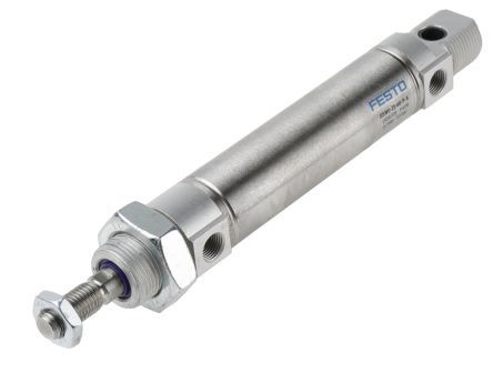 Festo Pneumatic Cylinder - 1908326, 25mm Bore, 70mm Stroke, DSNU Series, Double Acting