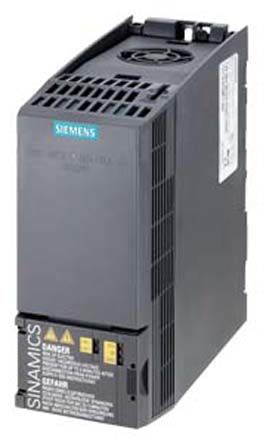 Siemens Variateur De Fréquence SINAMICS G120C, 0,37 KW 400 V C.a.3 Phases, 1,9 A, 2,3 A., 0 → 240 (Vector