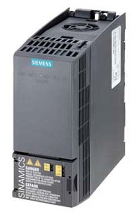 Siemens SINAMICS G120C, 3-Phasen Frequenzumrichter 0,75 KW, 400 V Ac / 3,2 A, 4,1 A. 0 → 240 (Vector Control)