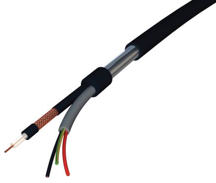 RS PRO Coaxial Cable, 100m, KX6 Coaxial, Unterminated