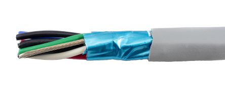 Alpha Wire Câble De Données, 4 Paires 0,09 Mm² 28 AWG, Blindé, 30m