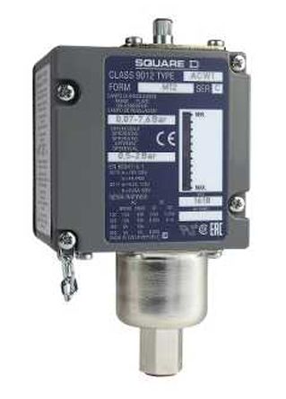 Telemecanique Sensors Telemecanique G1/4 Druckschalter 0.07bar Bis 5.2bar, 1 Wechsler, Für Luft, Hydrauliköl, Nicht-korrosive Flüssigkeit