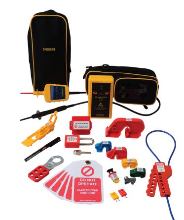 Martindale VIPDLOKPRO150 Voltage Indicator & Proving Unit Kit, Kit Contents 10 Mm Clip (LOK10), 6 Mm Clip (LOK11),