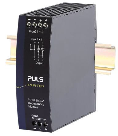 PULS Redundancy Module, For Use With Power Supplies