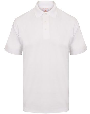 RS PRO Kurzarm Polohemd, Baumwolle, Polyester Weiß, Größe XXL