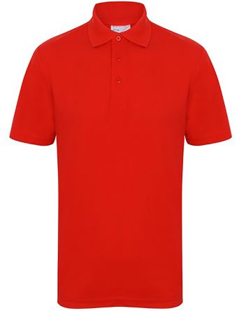 red polo tee shirt