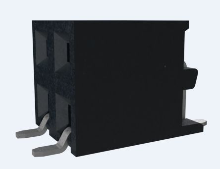 Amphenol Communications Solutions Minitek Leiterplattenbuchse Gerade 6-polig / 2-reihig, Raster 2mm