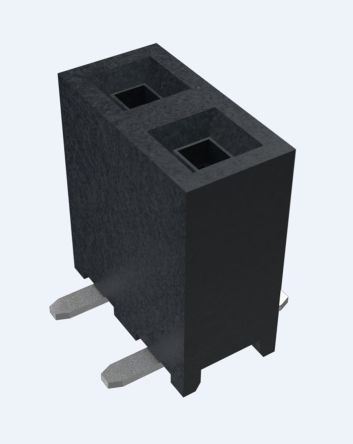 Amphenol Communications Solutions Minitek Leiterplattenbuchse Gerade 4-polig / 1-reihig, Raster 2mm