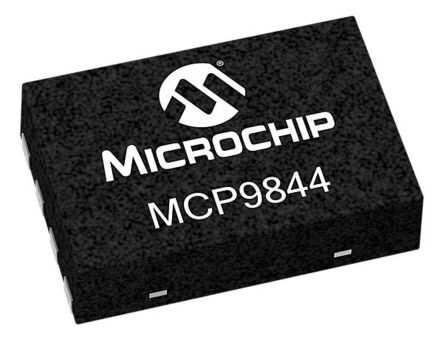 Microchip MCP9844T Strom, Spannung Digitaler Temperaturfühler ±0.2°C SMD, 8-Pin, Seriell-I2C -40 Bis +125 °C.