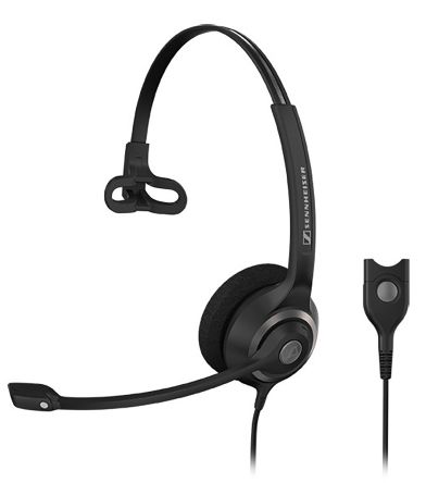 Sennheiser Impact SC 230 On-Ear-Headset Schnelltrennung Schwarz, Silber Verdrahtet