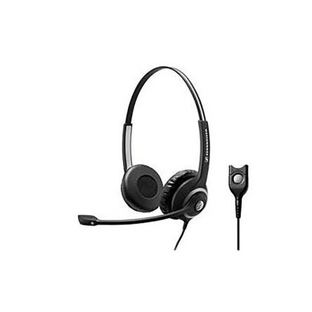 Sennheiser Impact SC 260 On-Ear-Headset Schnelltrennung Schwarz, Silber Verdrahtet