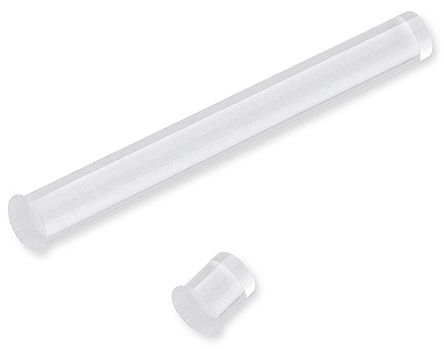 VCC LFB100CTP, Panel Mount LED Light Pipe, Clear Round Lens, Clear LED Included