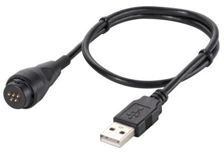 Rosenberger RoDI Diagnostic Interface USB-Kabel, Magnetisch, Rund / USBA, 1.5m USB 2.0 Schwarz