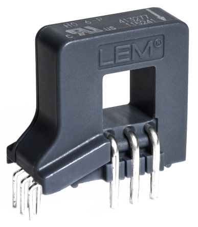 LEM HO Series Current Transformer, 20A Input, 20:1, Maximum Of 25 MA Output, 8 X 8mm Bore, 3.14 → 3.46 V