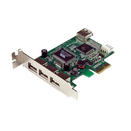 StarTech.com PCIe USB-Karte, PEXUSB4DP, 4 Port, USB A, USB 2.0