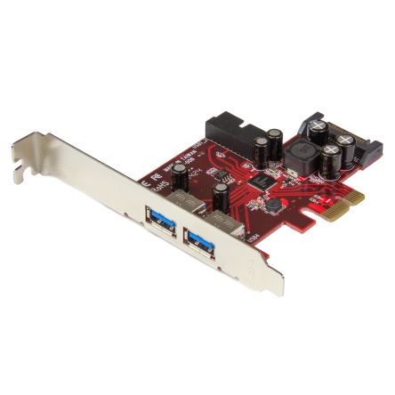 StarTech.com PCIe USB-Karte, PEXUSB3S2EI, 4 Port, USB A, USB 3.0