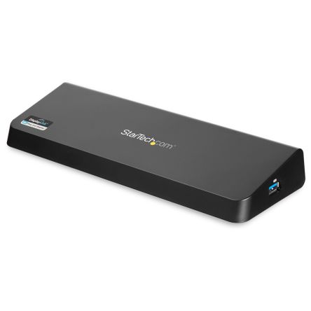 StarTech.com Docking-Station, USB 3.0, USB 3.0, Mit DisplayPort, HDMI, 4 X USB Ports USB A-Anschl. 2 Displays