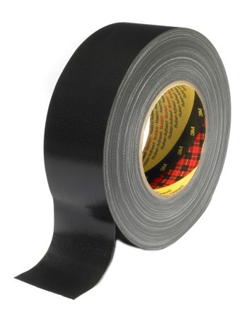 3M VALUE DUCT 1900 Scotch 1900 Duct Tape, 50m x 50mm, Black