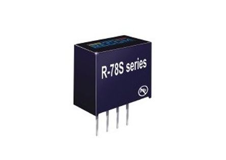 Recom 开关稳压器, R-78S 系列, 3.3V 直流输出, 0.65 → 3.15V 直流输入, 额定功率 0.33W