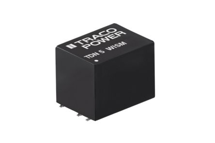 TRACOPOWER TDN 5WISM DC/DC-Wandler 5W 24 V Dc IN, 3.3V Dc OUT / 1A 1.6kV Dc Isoliert