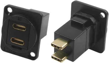 RS PRO USB-Steckverbinder C Buchse/Stecker, Tafelmontage