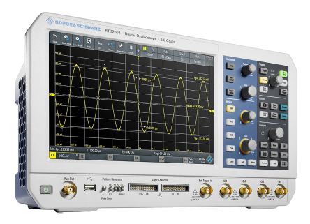 Rohde & Schwarz RTB2004 Mixed-Signal Tisch Oszilloskop 4-Kanal Analog 100MHz CAN, IIC, LIN, RS232, RS422, RS485, SPI,