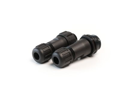 RS PRO Circular Connector, 3 Contacts, Cable Mount, Miniature Connector, Plug And Socket, Male And Female Contacts, IP68