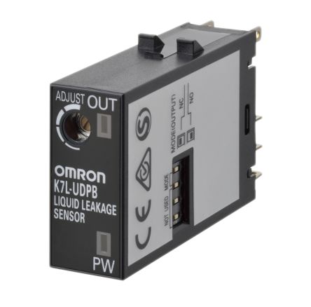 Omron K7L Series Liquid Leak Sensor - Plug-In, 12 → 24 V Dc 1 Voltage Input PNP
