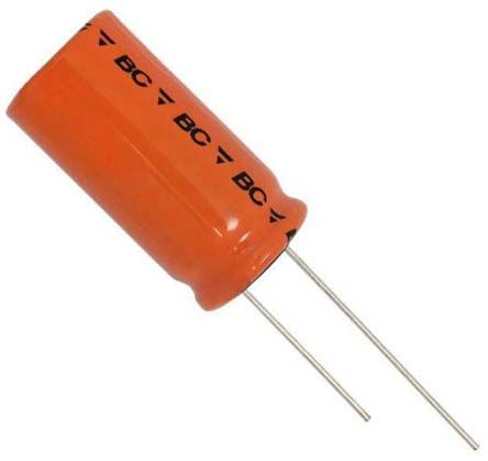 Vishay Supercondensateur, 60F, 2.7V C.c., Traversant, 18.5 (Dia.) X 42.5mm, Pas De 7.5mm, -40 °C → +85 °C.