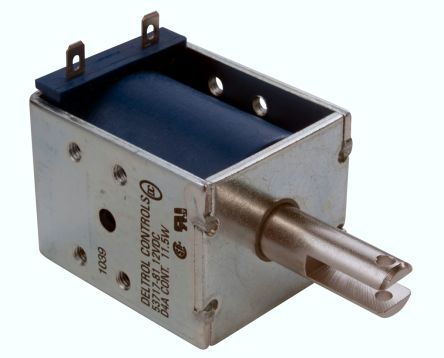 Deltrol Linearer Magnetschalter 11,5 W Ziehen 12 V Dc 31.1N 2.2N 25.4mm 11.11mm 39.18mm 50.7mm 41.28mm, 39,18 X 50,7 X