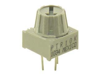 TT Electronics/BI 72 1-Gang THT Trimmer-Potentiometer, Einstellung Von Oben, 10kΩ, ±10%, 0.5W, Lötstift, L. 9.53mm