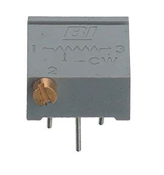 TT Electronics/BI 67 20-Gang THT Trimmer-Potentiometer, Seitliche Einstellung, 10kΩ, ±10%, 0.5W, Lötstift, L. 9.53mm