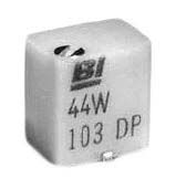 TT Electronics/BI 100kΩ, SMD Trimmer Potentiometer 0.25 W @ 85 °C Top Adjust, 44