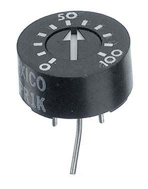 TT Electronics/BI 93 1-Gang THT Trimmer-Potentiometer, Einstellung Von Oben, 1kΩ, ±10%, 1W, Lötstift