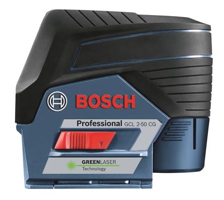 Bosch GCL 2-50 CG + RM2 Lasernivelliergerät Selbstnivellierend Grün, Klasse 2