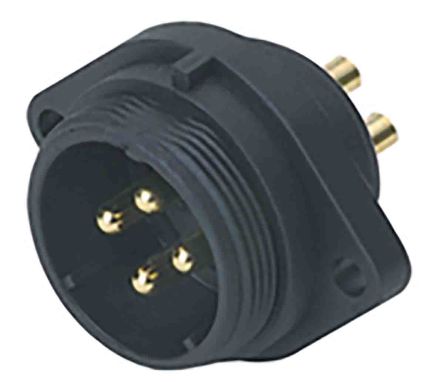 RS PRO Circular Connector, 7 Contacts, Flange Mount, Plug, Male, IP68