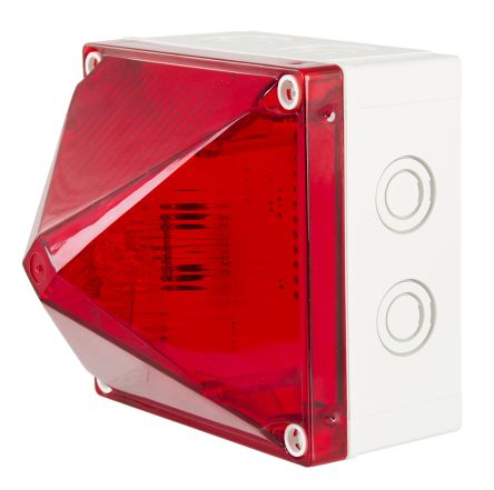 Moflash Indicador Luminoso Serie X700 Synchronous, Efecto Intermitente, Xenón, Rojo, Alim. 230 V