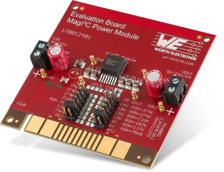Wurth Elektronik Würth Elektronik WPMDB Evaluierungsplatine, MagI³C Power Module Abwärtsregler