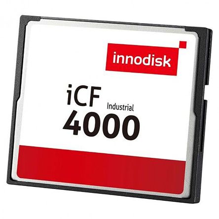 InnoDisk Tarjeta De Memoria Flash CompactFlash, 256 MB Sí ICF4000 SLC -40 → +85°C