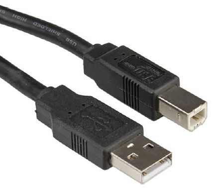 Roline Câble USB, USB B Vers USB A, 4.5m, Noir