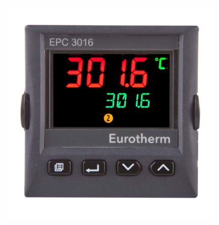 Eurotherm Controlador PID Serie EPC3016, 48 X 48mm, 100 → 230 V Ac, 1 Entrada Corriente Y Tensión, Entrada MV,