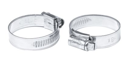 JCS Hi-Grip worm drive hose clips Packs of 2 250-280mm sizes 90mm to 280mm available zinc plated