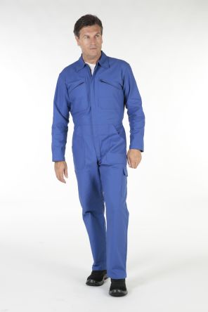 MOLINEL Herren Wiederverwendbar Overall Art, Größe XL, Baumwolle Blau, Schrumpfbeständigkeit