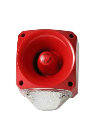 Klaxon PNC Xenon Dauer-Licht Alarm-Leuchtmelder Klar / 120dB, 10 → 60 V Dc